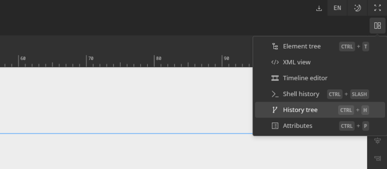 panel dropdown